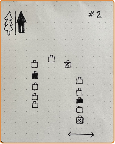 Search ID 3 | 2022/02/21 | PASS | Known number of hides: 2 | Distractors cheerios, shredded wheat cereal | plastic | indoors | trial